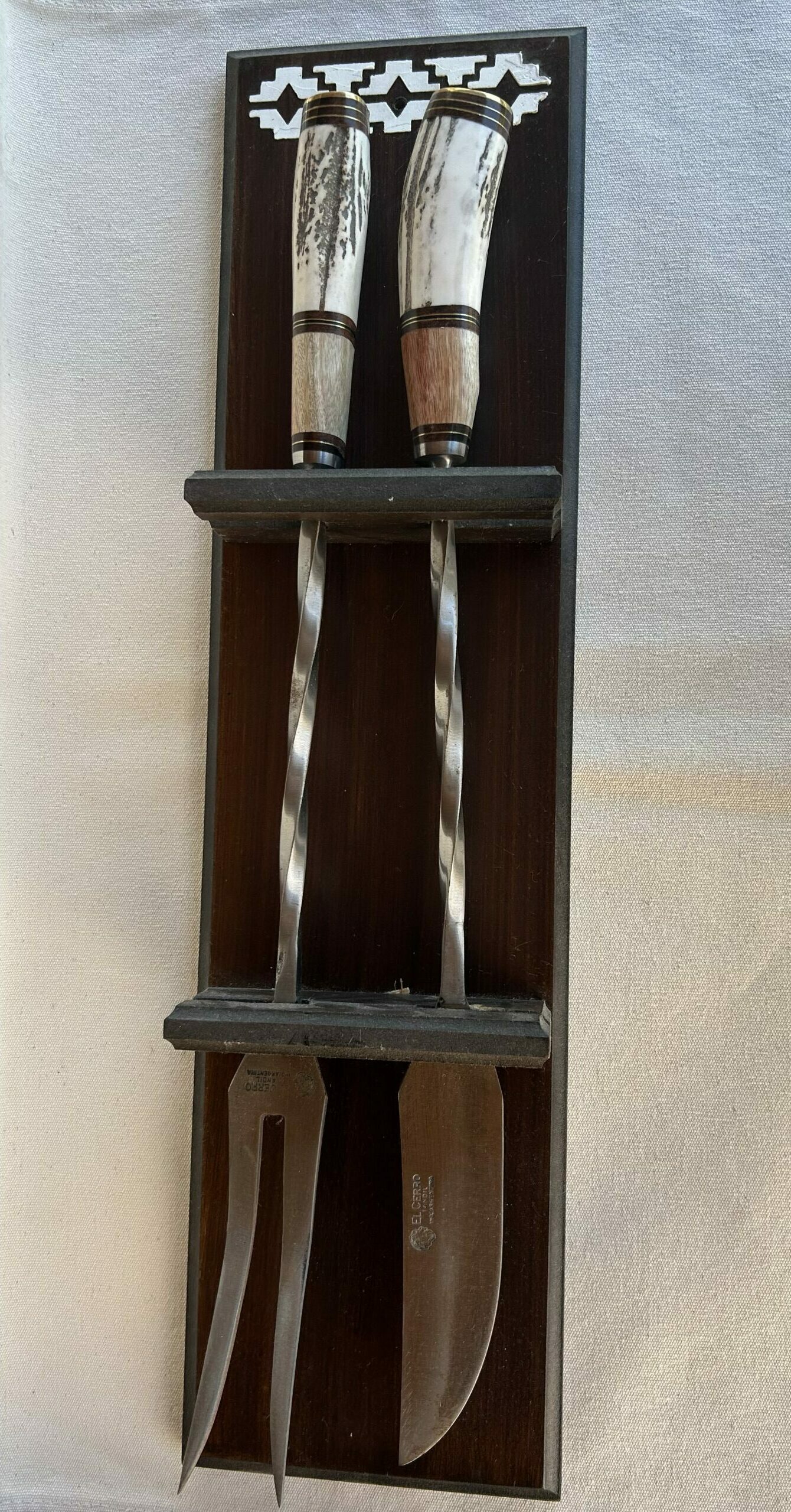 JUEGO PARRILLERO HOJA CHAJÁ LARGO